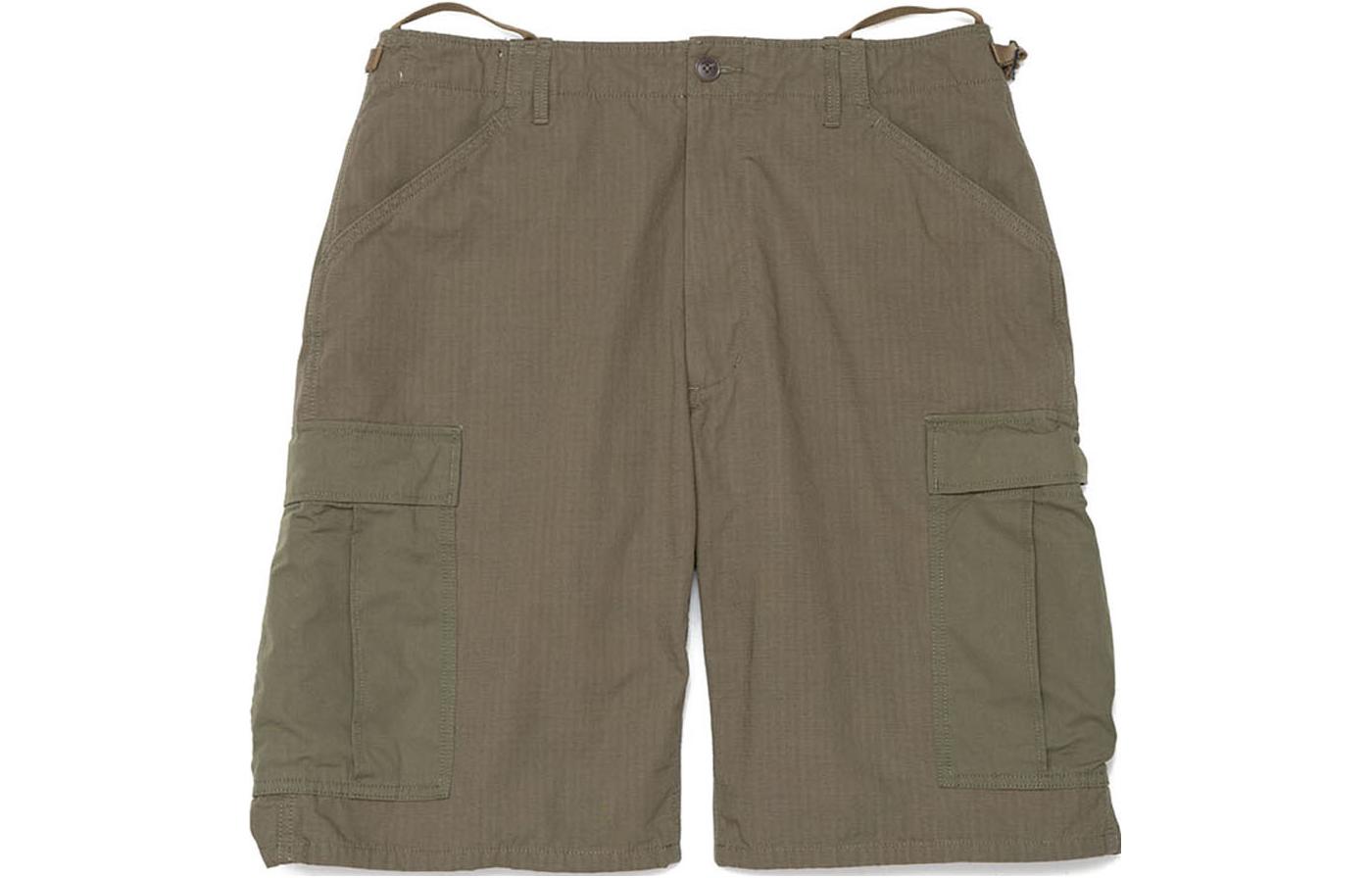 Грузовые шорты Nanamica, хаки
Грузовые шорты Nanamica, хаки