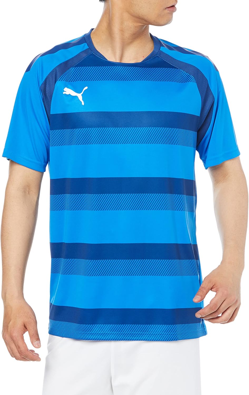 Мужская футболка PUMA TEAMVISION для баскетбола, белый/синий
Мужская футболка PUMA TEAMVISION для баскетбола, белый/синий