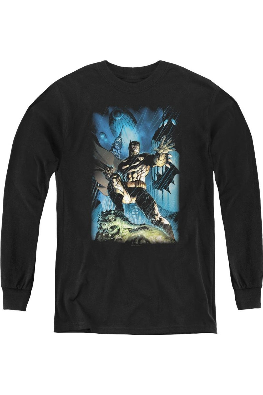 Бэтмен Темный Рыцарь Детская Футболка с Длинным Рукавом Gildan, черный
Бэтмен Темный Рыцарь Детская Футболка с Длинным Рукавом Gildan, черный