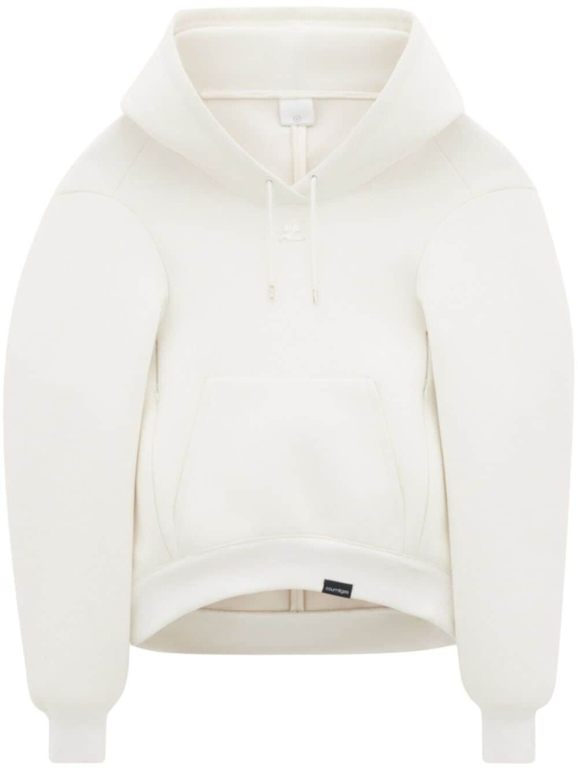 Courrèges худи Bonded Cocoon, белый
Courrèges худи Bonded Cocoon, белый