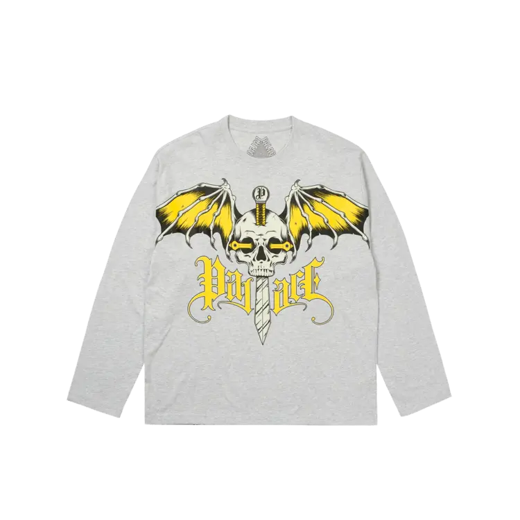 Лонгслив Palace Wingspan Long-Sleeve, Grey Marl
Лонгслив Palace Wingspan Long-Sleeve, Grey Marl