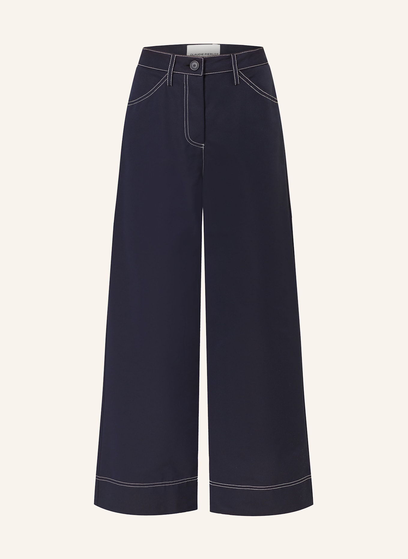 Брюки Марлен Claudie Pierlot, синий 
Брюки Марлен Claudie Pierlot, синий