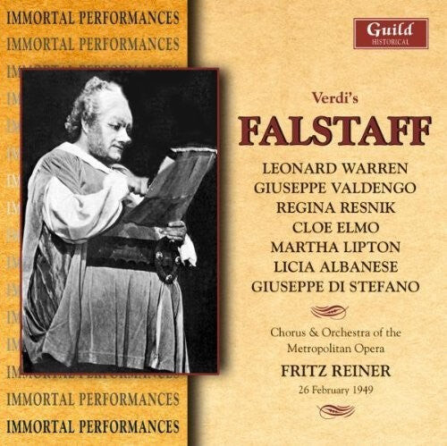 CD диск Warren / Valdengo: Falstaff 1949
CD диск Warren / Valdengo: Falstaff 1949