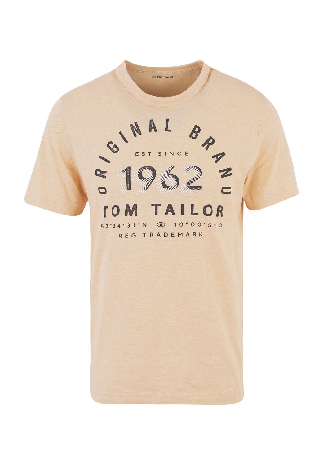 Футболка мужская, хлопок, фирменная надпись TOM TAILOR, цвет Orange Whit
Футболка мужская, хлопок, фирменная надпись TOM TAILOR, цвет Orange Whit