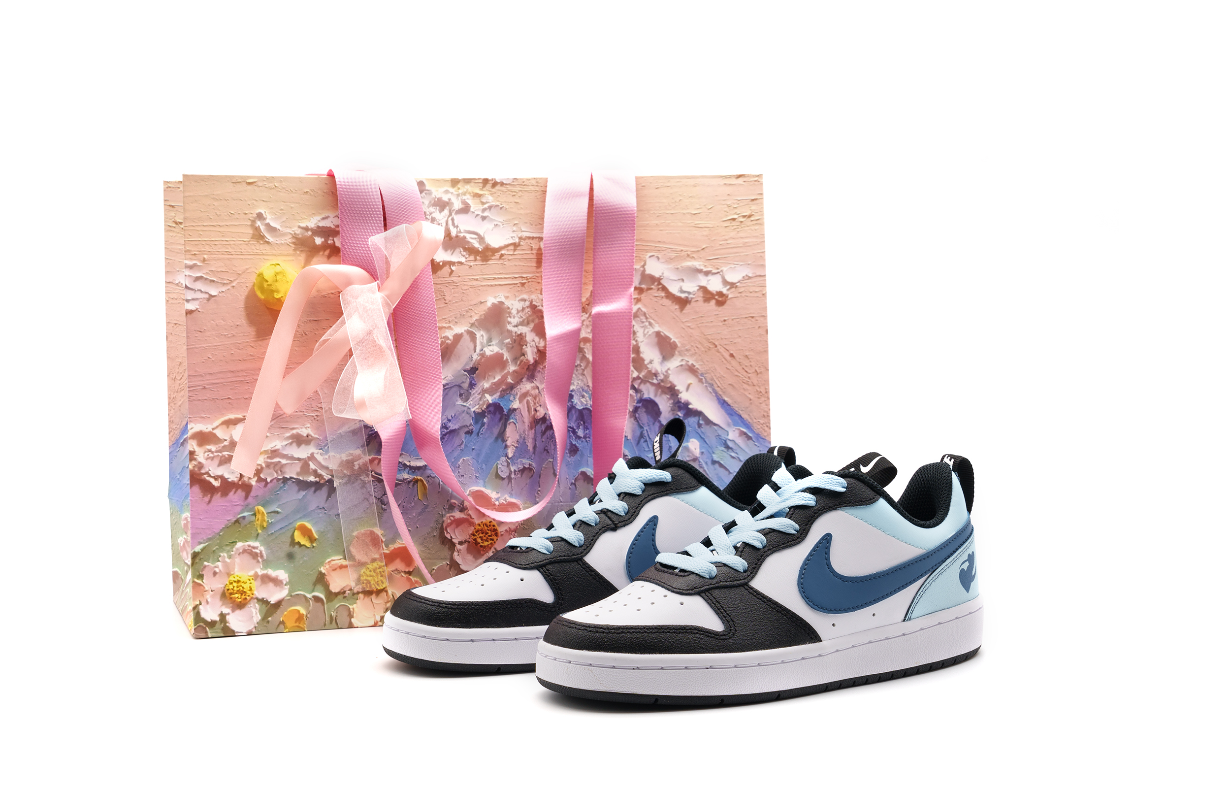 Nike Детские кроссовки для скейтбординга Court Borough Low 2 с защитой от скольжения, износостойкие, светло-голубые, для подростков
Nike Детские кроссовки для скейтбординга Court Borough Low 2 с защитой от скольжения, износостойкие, светло-голубые, для подростков