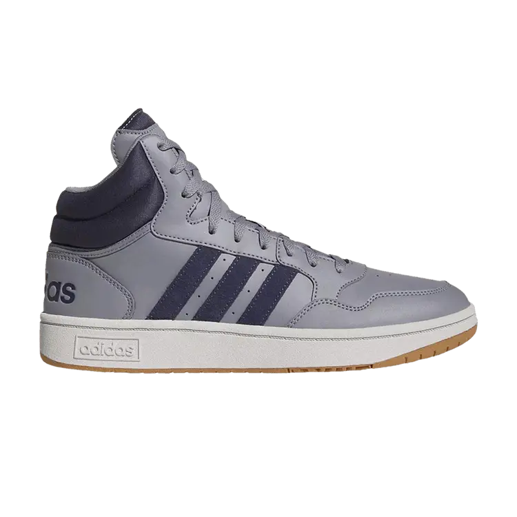 Кроссовки adidas Hoops 3.0 Mid 'Shadow Navy Grey Gum', серый 
Кроссовки adidas Hoops 3.0 Mid 'Shadow Navy Grey Gum', серый