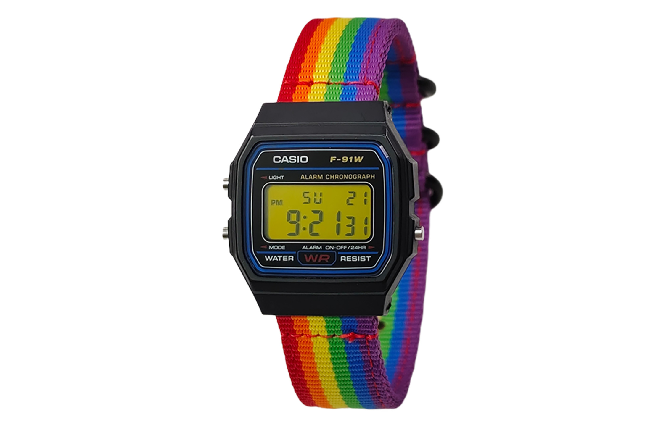 CASIO Мужские часы Retrofit Series с кварцевым механизмом и нейлоновым ремешком, черный циферблат
CASIO Мужские часы Retrofit Series с кварцевым механизмом и нейлоновым ремешком, черный циферблат