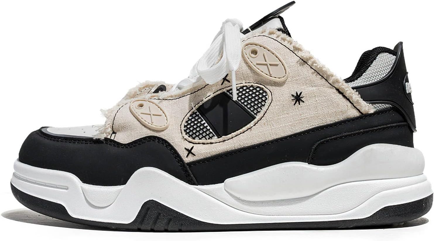 Мужские кроссовки Exusiai с массивной подошвой, модные, дышащие, нескользящие, для ходьбы, занятий спортом, школы, тенниса и путешествий, черный
Мужские кроссовки Exusiai с массивной подошвой, модные, дышащие, нескользящие, для ходьбы, занятий спортом, школы, тенниса и путешествий, черный