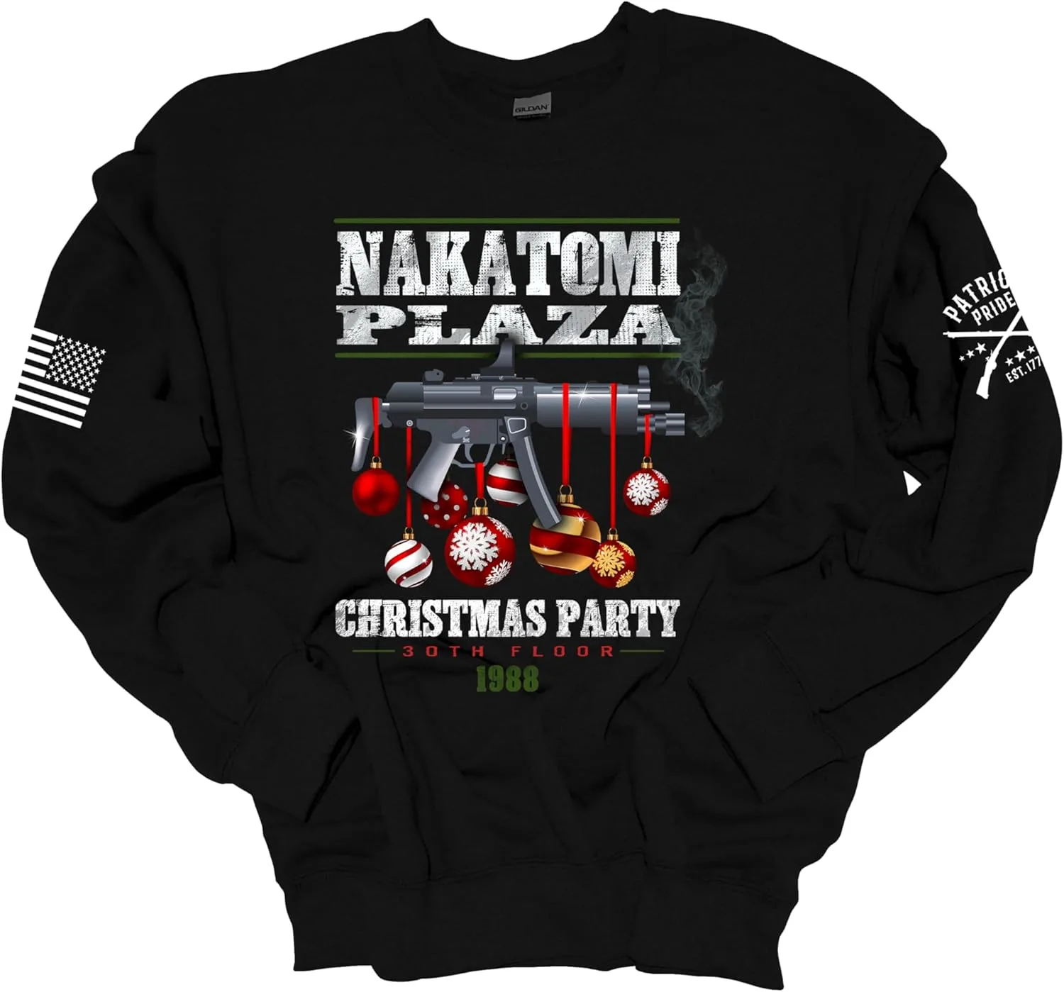 Толстовка Trenz Shirt Company Patriot Pride Christmas с принтом Nakatomi Plaza
Толстовка Trenz Shirt Company Patriot Pride Christmas с принтом Nakatomi Plaza
