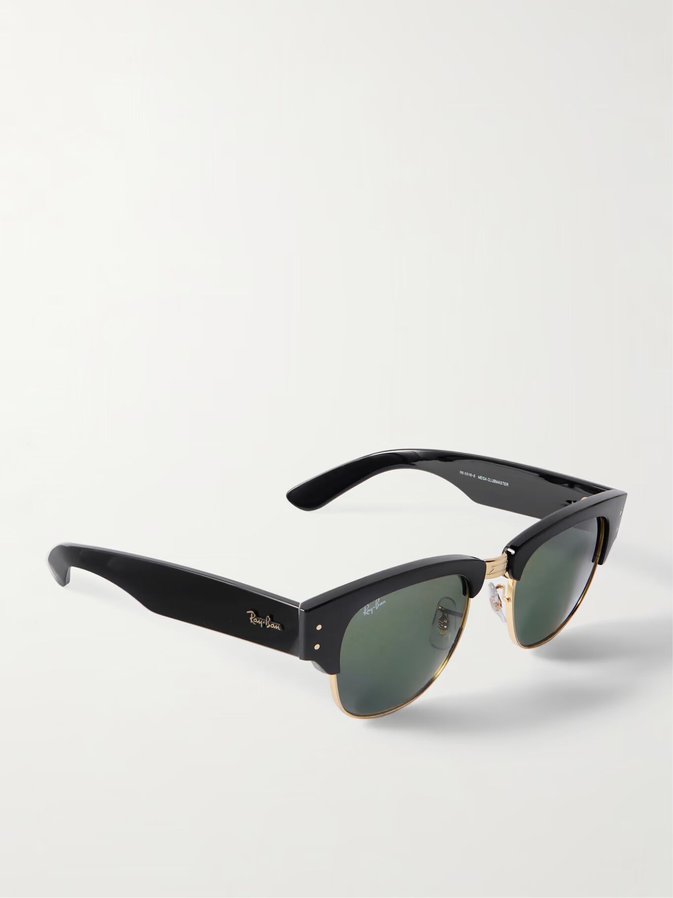 Солнцезащитные очки Mega Clubmaster D-Frame золотистого оттенка и ацетата RAY-BAN, черный
Солнцезащитные очки Mega Clubmaster D-Frame золотистого оттенка и ацетата RAY-BAN, черный