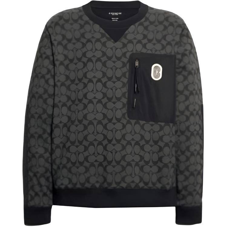 COACH Свитшот мужской серый SS23
COACH Свитшот мужской серый SS23