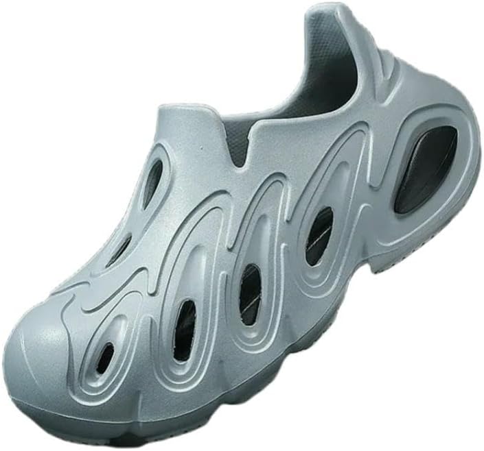 Мужские тапочки для спорта и пляжа, сабо, садовая обувь, нескользящие походные сандалии Dmmwcx, серый
Мужские тапочки для спорта и пляжа, сабо, садовая обувь, нескользящие походные сандалии Dmmwcx, серый