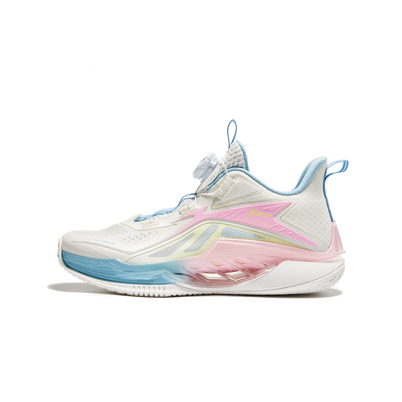 Детские баскетбольные кроссовки с противоскользящим износостойким верхом для подростков XTEP, белый/персиковый/розовый
Детские баскетбольные кроссовки с противоскользящим износостойким верхом для подростков XTEP, белый/персиковый/розовый