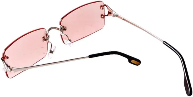 Солнцезащитные очки в стиле ретро без оправы, прямоугольной формы, для женщин и мужчин. Винтажные солнцезащитные очки без оправы с рифленой поверхностью TYUVIVO, C7
Солнцезащитные очки в стиле ретро без оправы, прямоугольной формы, для женщин и мужчин. Винтажные солнцезащитные очки без оправы с рифленой поверхностью TYUVIVO, C7