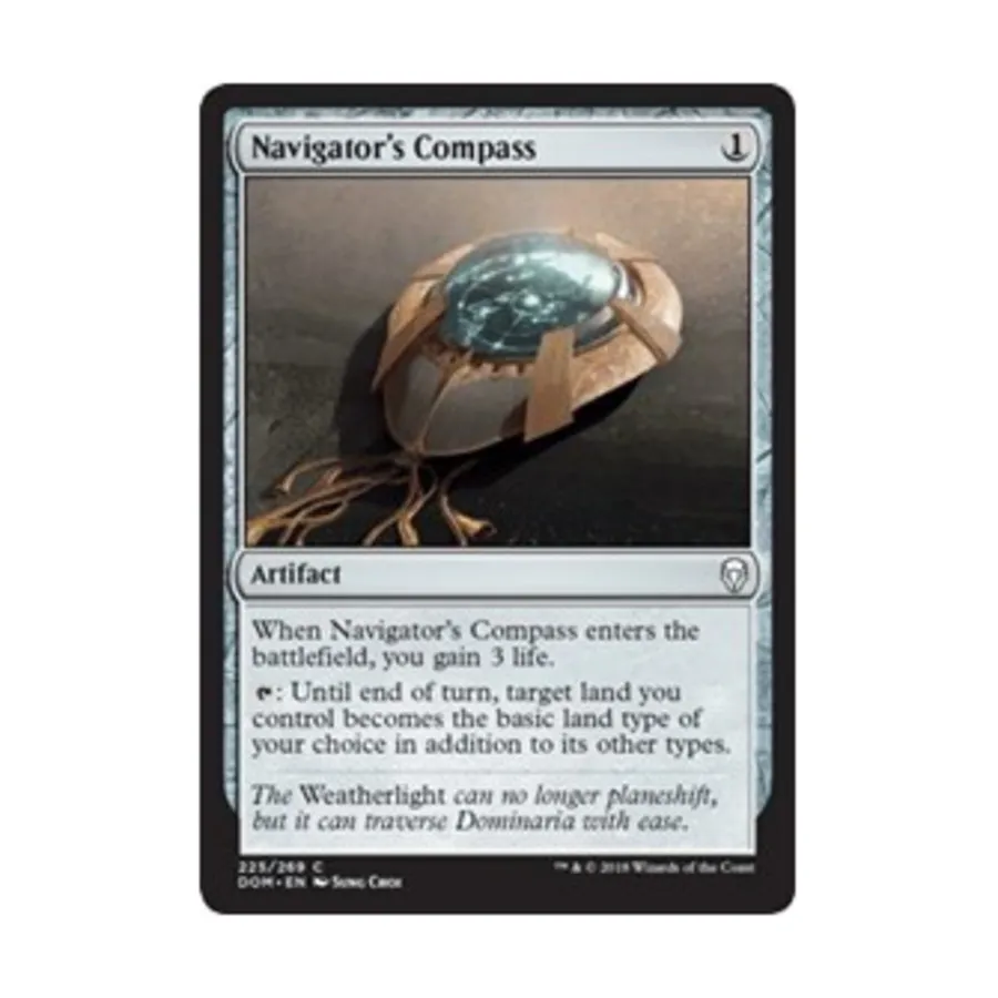 CCG Компас штурмана (С), MTG - Dominaria
CCG Компас штурмана (С), MTG - Dominaria