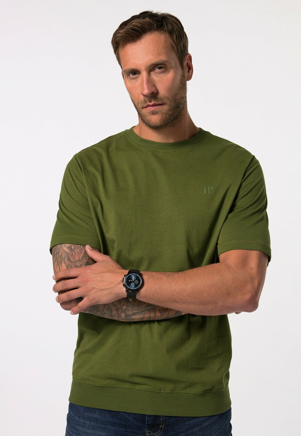 Базовая футболка BUIK SPECIALE SNIT KORTE MOUWEN JP1880, сине-зеленый
Базовая футболка BUIK SPECIALE SNIT KORTE MOUWEN JP1880, сине-зеленый