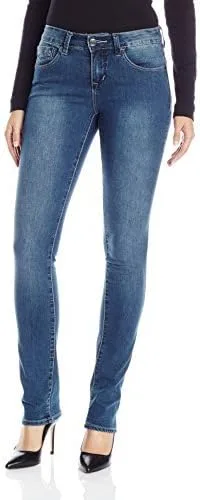 Lola Jeans Kristine 9" Midrise Straight-Leg
Lola Jeans Kristine 9" Midrise Straight-Leg