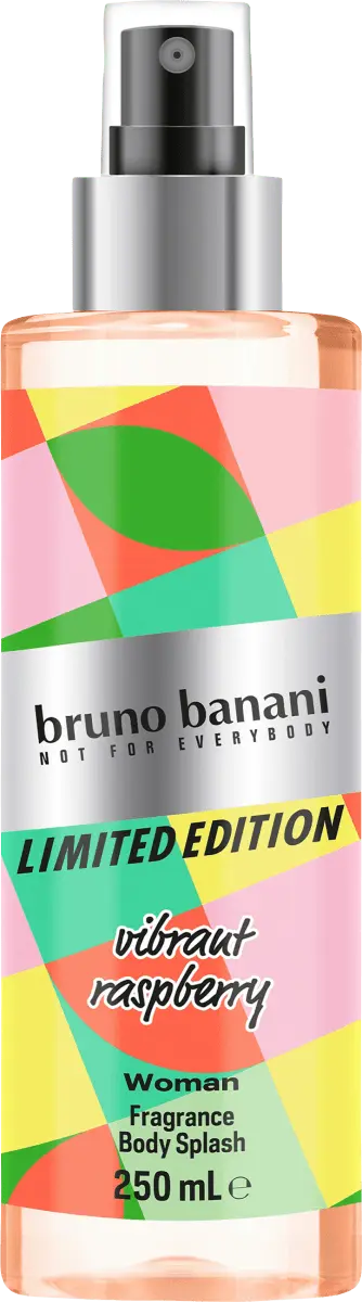 Körperspray Body Splash ограниченная серия для женщин 250 мл Bruno Banani
Körperspray Body Splash ограниченная серия для женщин 250 мл Bruno Banani