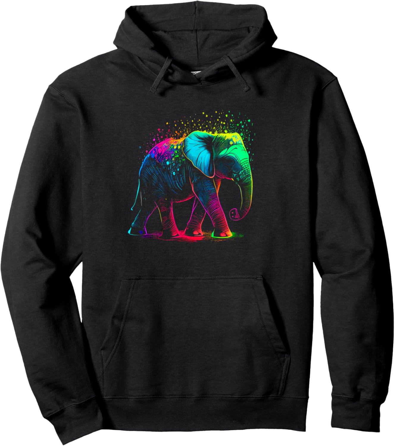 Толстовка с изображением радужного слона и красочной дикой природы Colorful Elephant Rainbow Animal Safari Jungle, черный
Толстовка с изображением радужного слона и красочной дикой природы Colorful Elephant Rainbow Animal Safari Jungle, черный