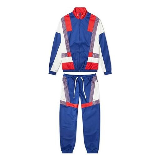 Костюм lab x clot woven track suit 'deep royal blue university red white' Nike, синий 
Костюм lab x clot woven track suit 'deep royal blue university red white' Nike, синий