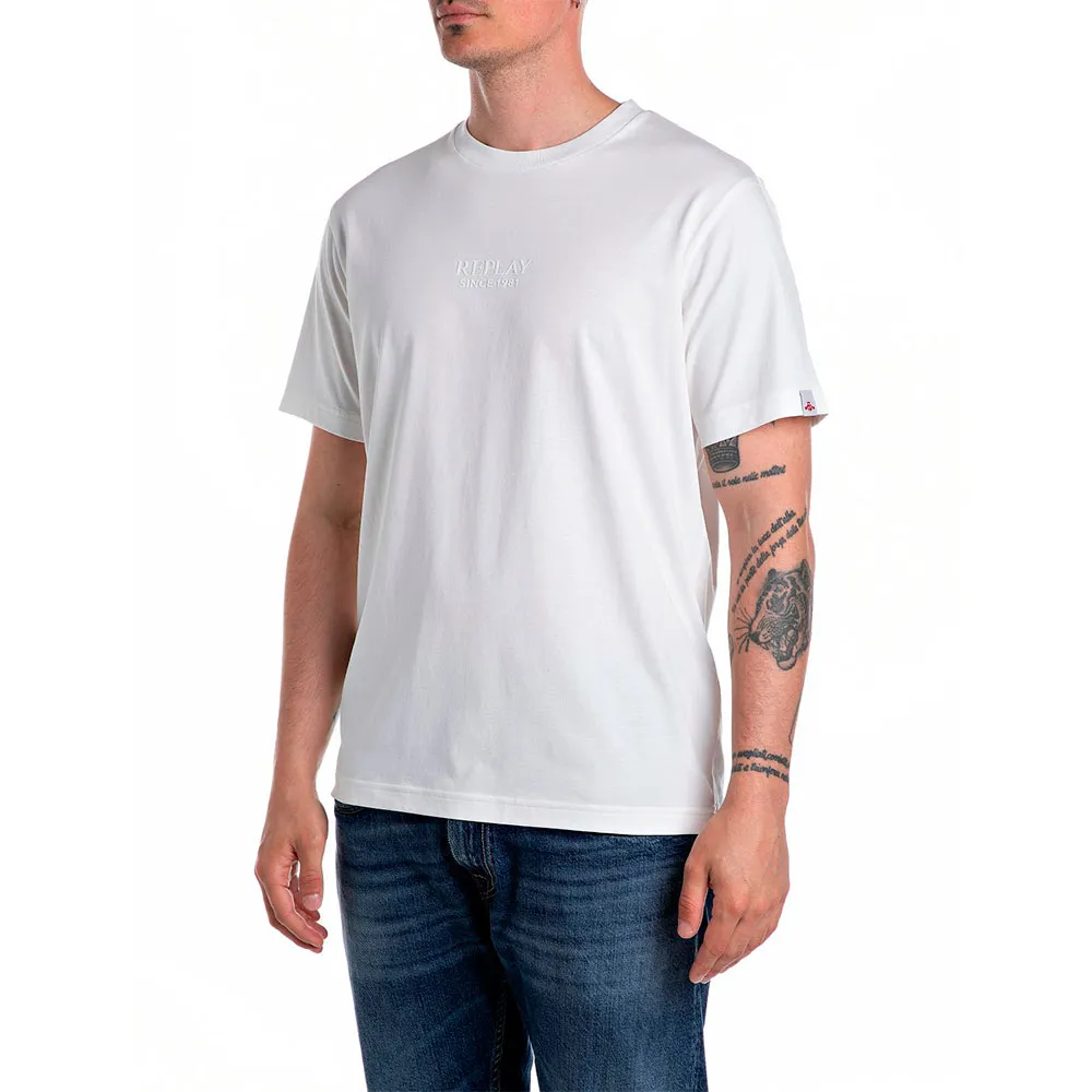 Футболка Replay M3047.000.23732P, белый 
Футболка Replay M3047.000.23732P, белый
