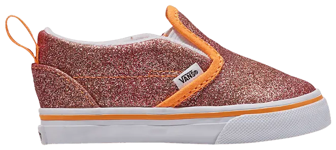 Кроссовки Vans Slip-On V Toddler 'Glitter - Sunrise', розовый
Кроссовки Vans Slip-On V Toddler 'Glitter - Sunrise', розовый