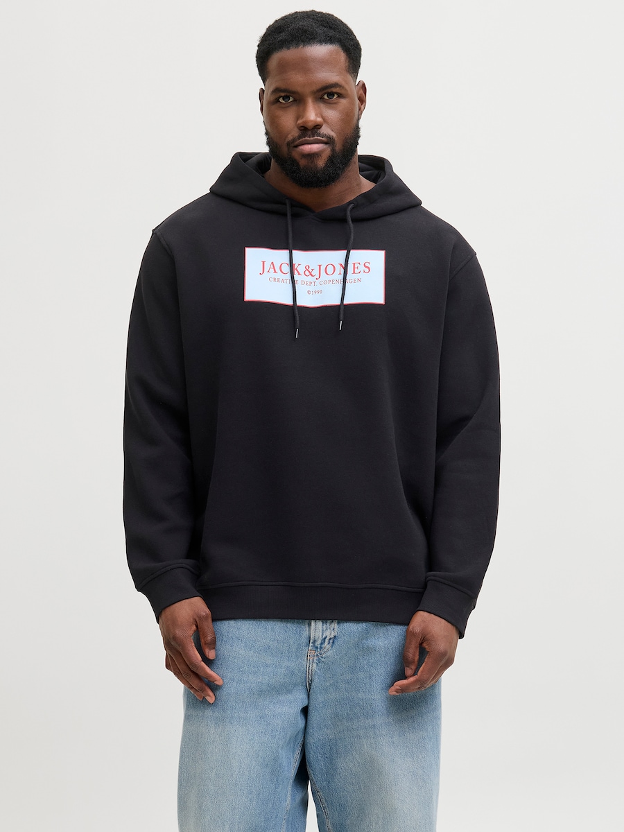 Толстовка Jack & Jones Plus JORGREENE, черный
Толстовка Jack & Jones Plus JORGREENE, черный