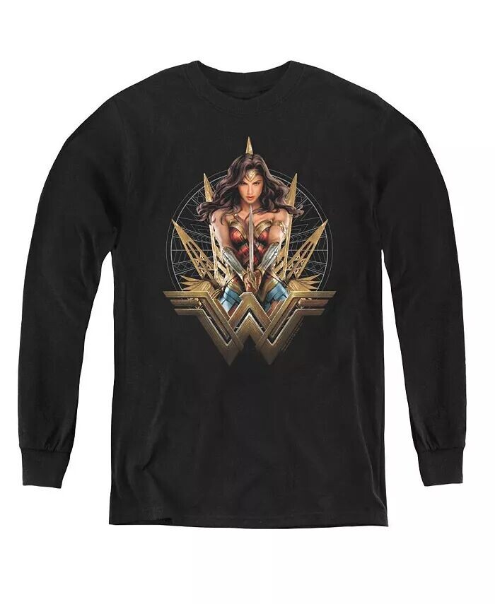 Свитшот с длинным рукавом для мальчиков Movie Youth Wonder Blades Wonder Woman, черный
Свитшот с длинным рукавом для мальчиков Movie Youth Wonder Blades Wonder Woman, черный
