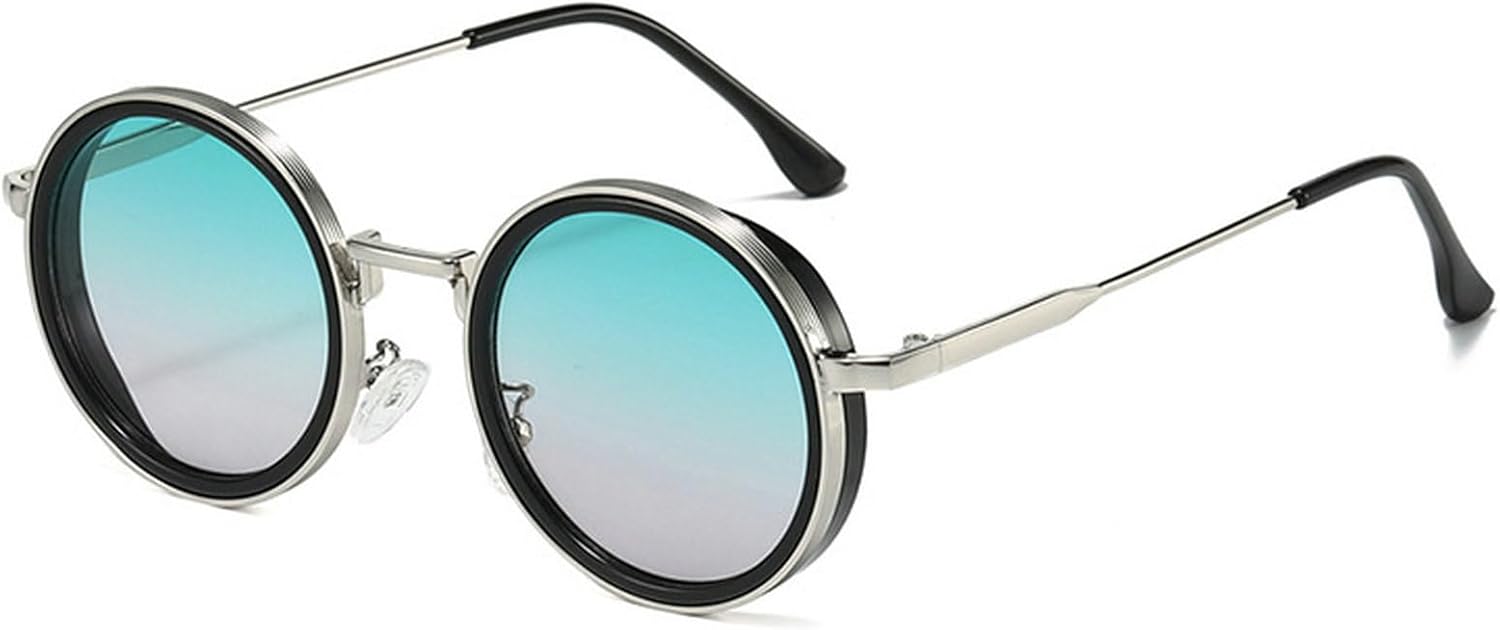 Мужские солнцезащитные очки в металлической оправе, круглые, в стиле панк, 2025 год, роскошные ретро-панк солнцезащитные очки для мужчин, модные очки для вождения, защита от ультрафиолета UV400 mincl, C7
Мужские солнцезащитные очки в металлической оправе, круглые, в стиле панк, 2025 год, роскошные ретро-панк солнцезащитные очки для мужчин, модные очки для вождения, защита от ультрафиолета UV400 mincl, C7