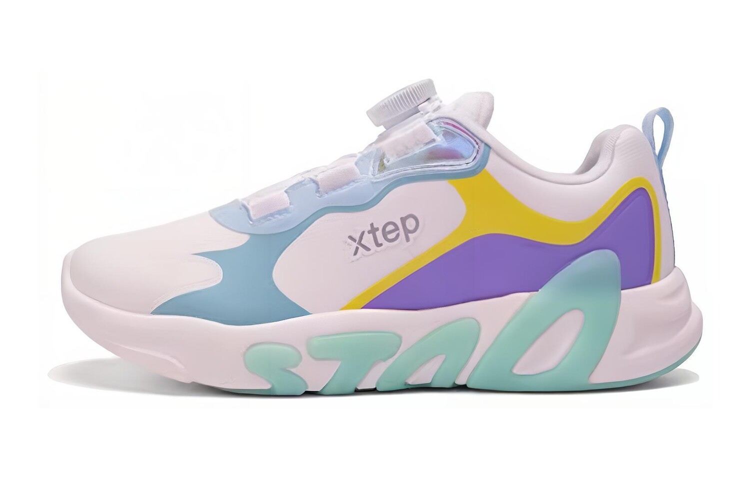 Детские кроссовки GS High-top желтые Xtep, синий/желтый/фиолетовый
Детские кроссовки GS High-top желтые Xtep, синий/желтый/фиолетовый