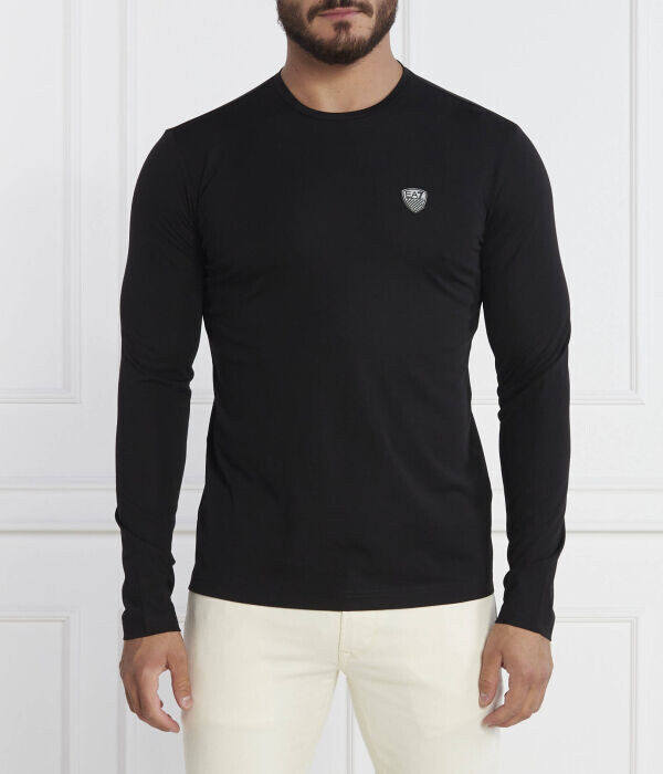 Лонгслив мужской Ea7 из вискозы с логотипом бренда, черный
Лонгслив мужской Ea7 из вискозы с логотипом бренда, черный