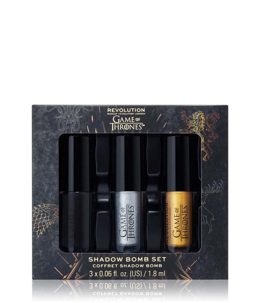 Набор для макияжа глаз REVOLUTION Game of Thrones Shadow Bomb Set, 1 шт.
Набор для макияжа глаз REVOLUTION Game of Thrones Shadow Bomb Set, 1 шт.