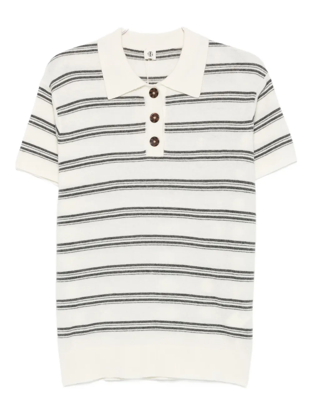 Полосатая рубашка-поло The Garment, нейтральный
Полосатая рубашка-поло The Garment, нейтральный