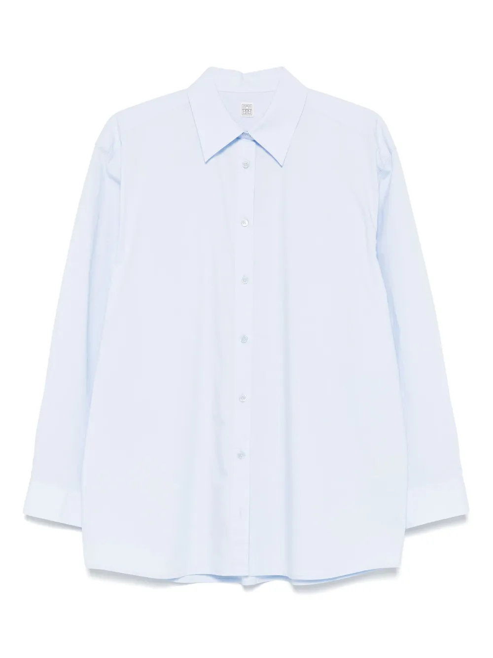 Рубашка на пуговицах TOTEME, синий 
Рубашка на пуговицах TOTEME, синий