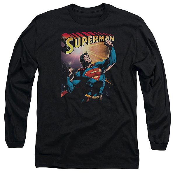 Футболка с длинным рукавом Superman victory для взрослых Licensed Character
Футболка с длинным рукавом Superman victory для взрослых Licensed Character