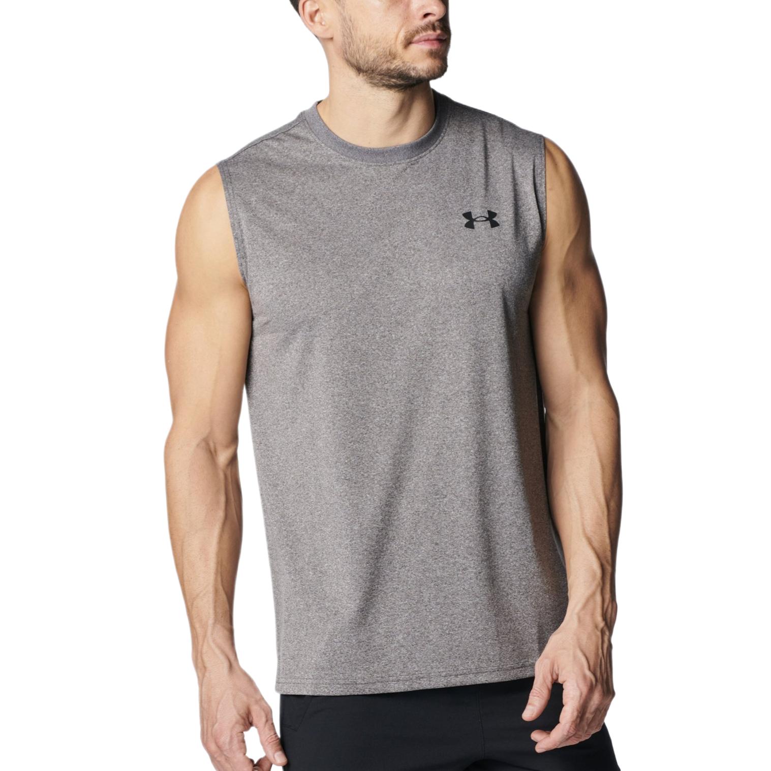 Мужской топ Tech Tank в цвете Carbon Heather Under Armour, Carbon Heather
Мужской топ Tech Tank в цвете Carbon Heather Under Armour, Carbon Heather