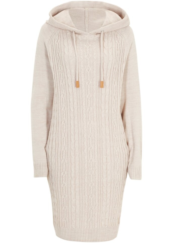 Платье фактурной вязки с капюшоном John Baner Jeanswear
Платье фактурной вязки с капюшоном John Baner Jeanswear