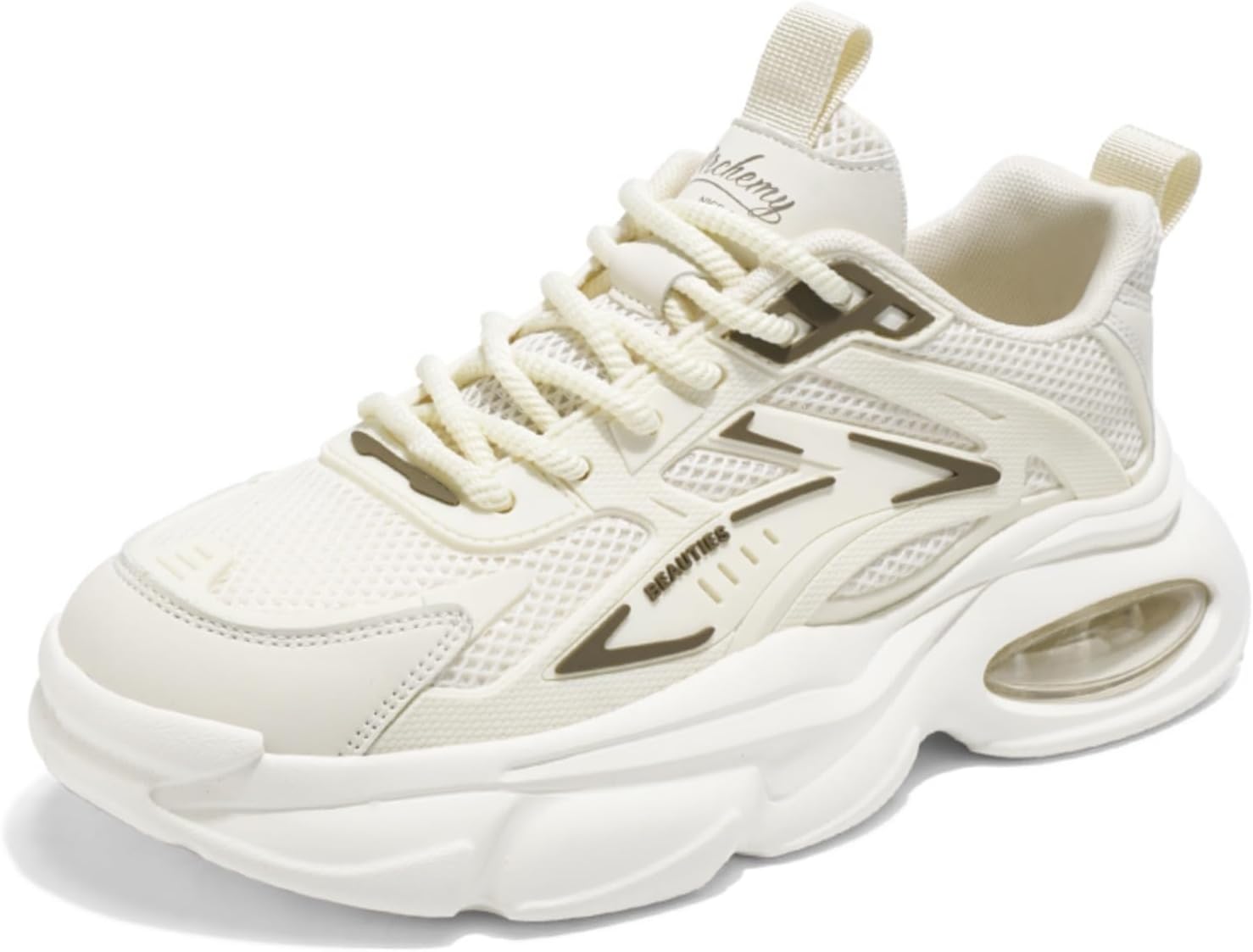 Мужские бежевые кроссовки с сеткой, стильные массивные кеды с амортизирующей подошвой, ретро-дизайн, удобные для повседневной и повседневной носки Aokisx
Мужские бежевые кроссовки с сеткой, стильные массивные кеды с амортизирующей подошвой, ретро-дизайн, удобные для повседневной и повседневной носки Aokisx