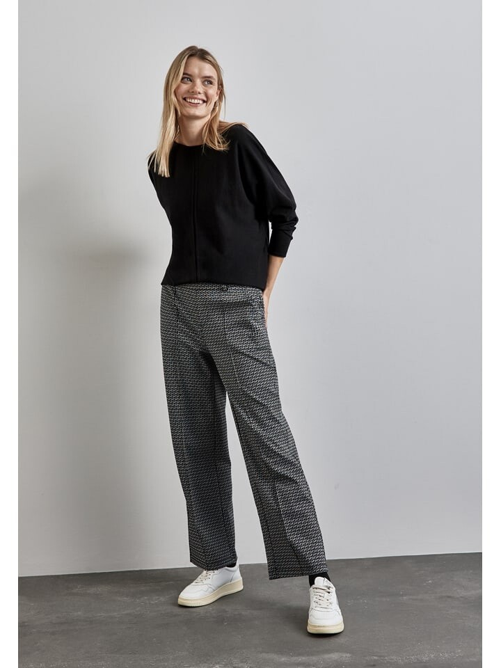 Пуловер Street One Pullover, черный 
Пуловер Street One Pullover, черный