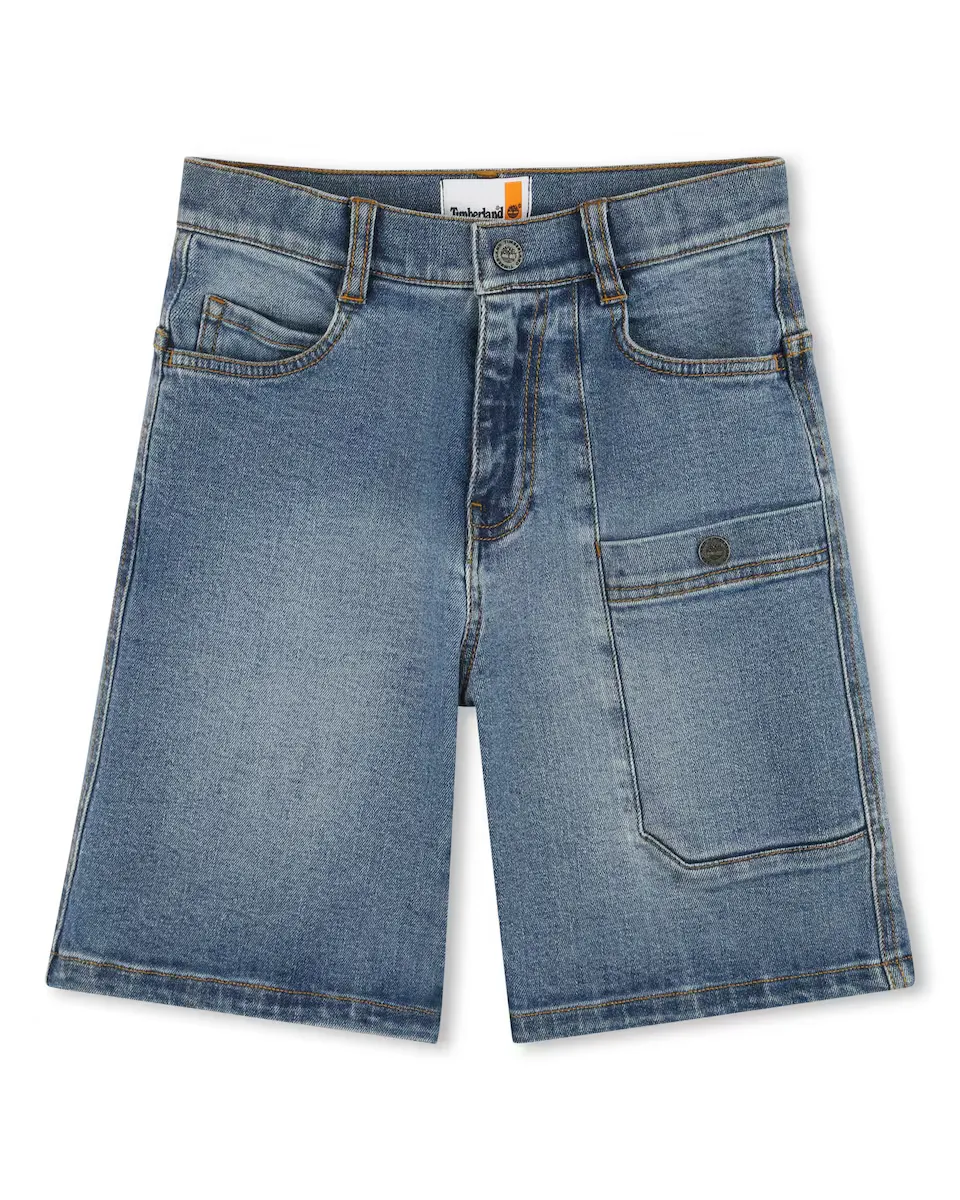 Шорты-бермуды для мальчиков однотонного синего цвета Timberland, голубой
Шорты-бермуды для мальчиков однотонного синего цвета Timberland, голубой