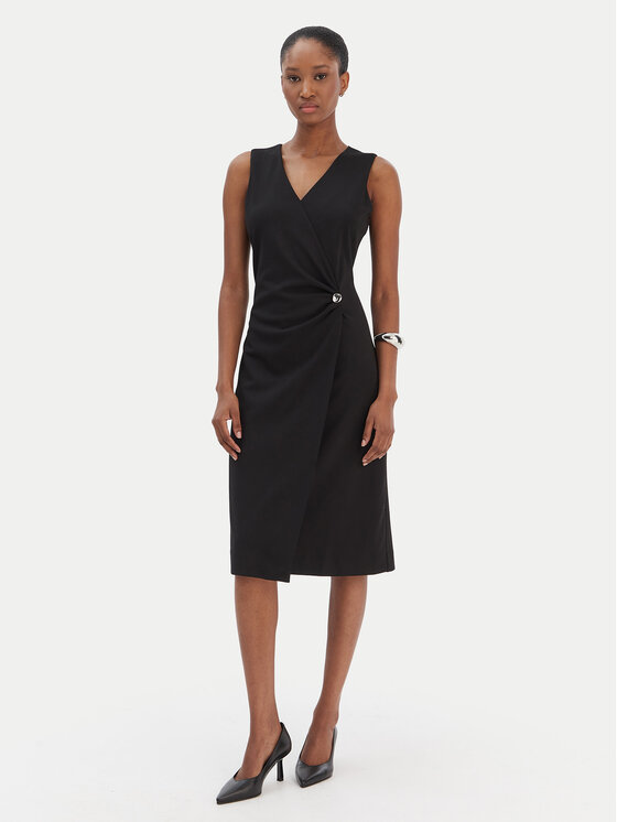 Коктейльное платье slim fit LV044E047G Calvin Klein, черный
Коктейльное платье slim fit LV044E047G Calvin Klein, черный