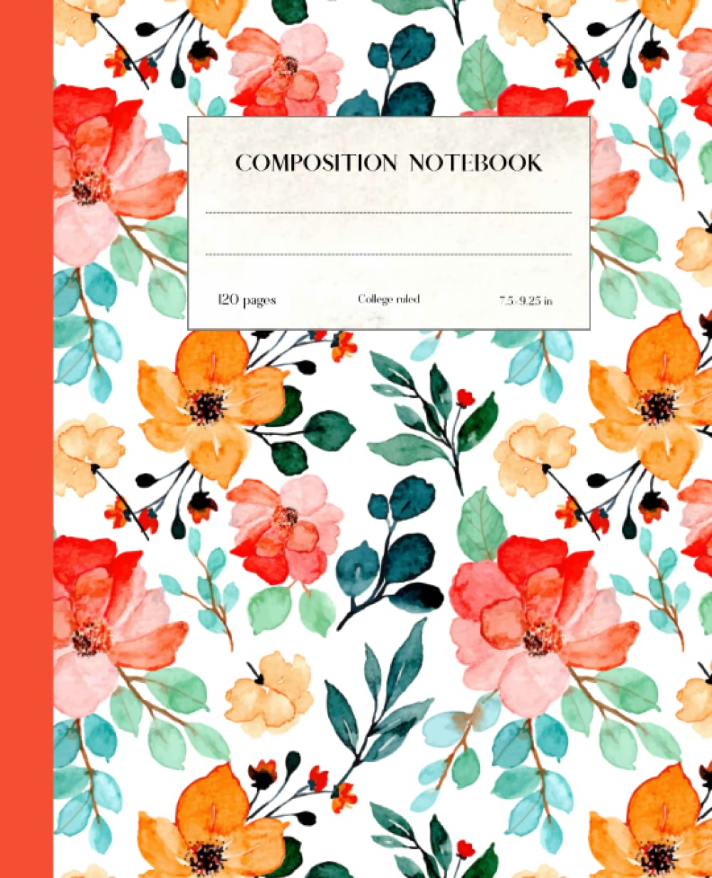 Composition Notebook College Ruled: Floral Pink Vintage Botanical Illustration: size 7.5x9.25 in | Adorable Garden Aesthetic Journal For Girls, Teens, and Women | Wide Lined (Independently published)
Composition Notebook College Ruled: Floral Pink Vintage Botanical Illustration: size 7.5x9.25 in | Adorable Garden Aesthetic Journal For Girls, Teens, and Women | Wide Lined (Independently published)