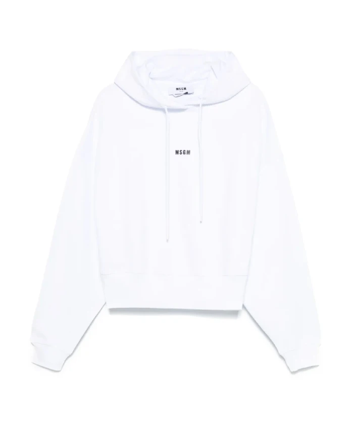 Повседневный хлопковый свитер Msgm, белый
Повседневный хлопковый свитер Msgm, белый
