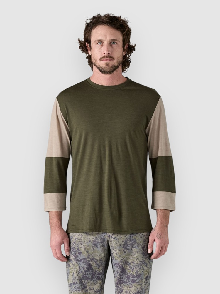 Джерси Patagonia Merino Blend 3/4 Sleeve Long Sleeve Jersey, pine needle green
Джерси Patagonia Merino Blend 3/4 Sleeve Long Sleeve Jersey, pine needle green