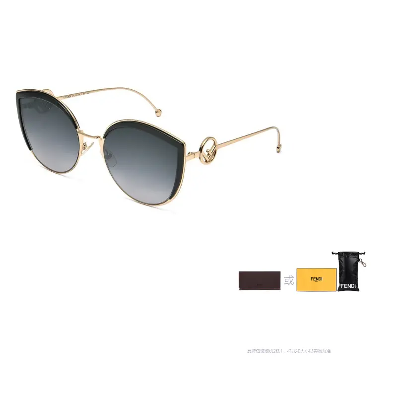 FENDI Женские солнцезащитные очки кошачий глаз с градиентными линзами, 80790
FENDI Женские солнцезащитные очки кошачий глаз с градиентными линзами, 80790