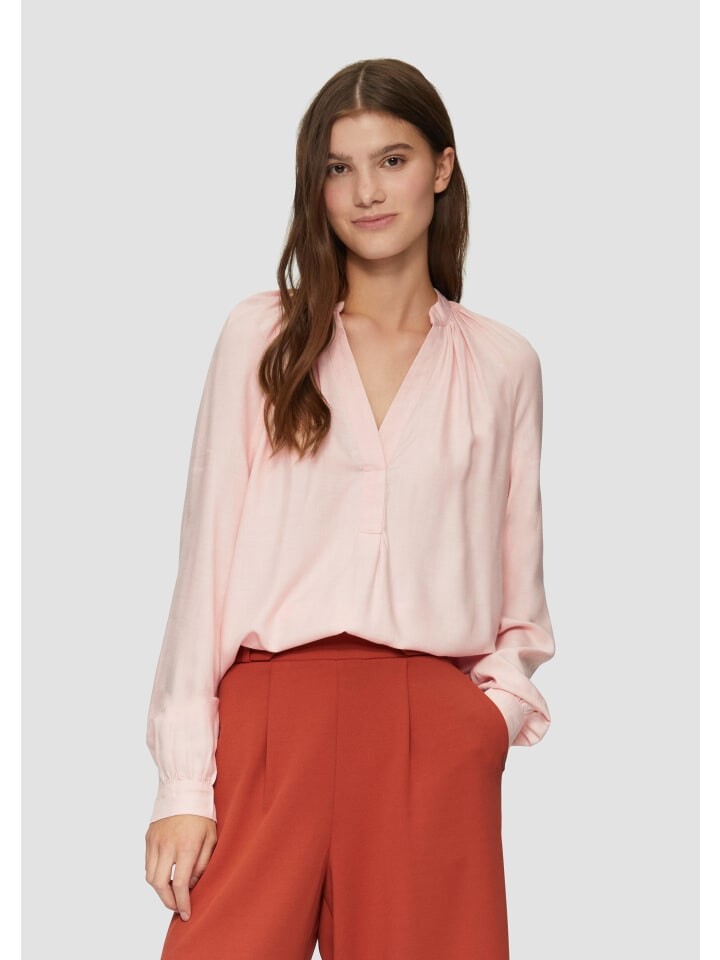 Блуза QS langarm, розовый
Блуза QS langarm, розовый