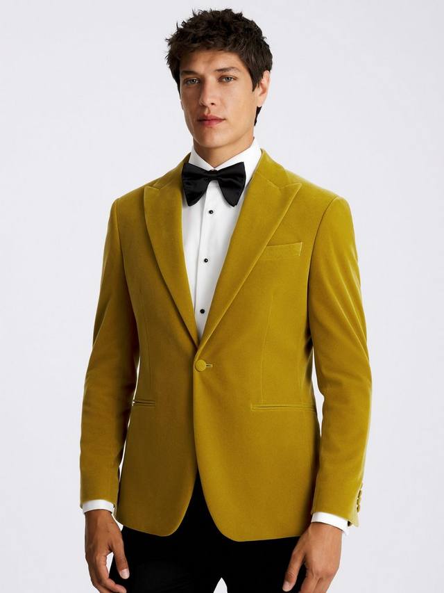 Стройнящий пиджак Slim Fit из бархата на одной пуговице Moss, Green
Стройнящий пиджак Slim Fit из бархата на одной пуговице Moss, Green