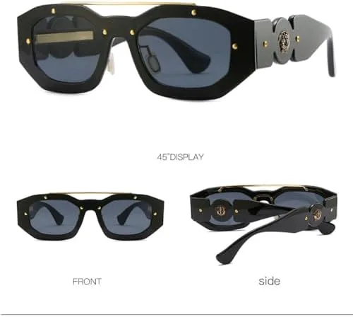 Солнцезащитные очки в стиле панк 2027 года для мужчин, винтажные декоративные многоугольные очки для женщин, весенние солнцезащитные очки MTZJH, Champagne
Солнцезащитные очки в стиле панк 2027 года для мужчин, винтажные декоративные многоугольные очки для женщин, весенние солнцезащитные очки MTZJH, Champagne