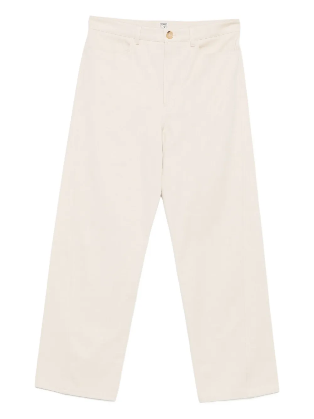 Брюки из органического хлопка TOTEME, нейтральный
Брюки из органического хлопка TOTEME, нейтральный