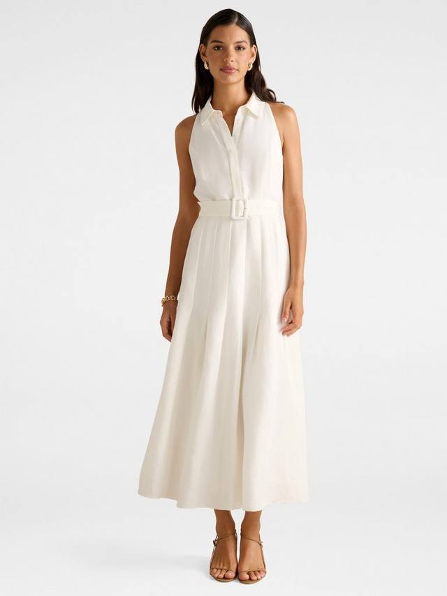 Теннисное платье Lindsey из льняной смеси Forever New, Porcelain
Теннисное платье Lindsey из льняной смеси Forever New, Porcelain